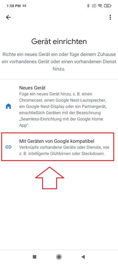 Google Home einrichten Switchbot smart 3