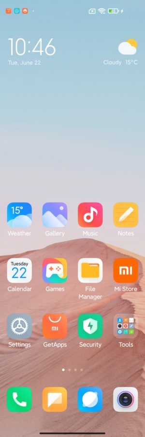 Xiaomi Mi Mix fold miui system 8