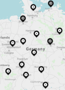 Partnerhaenbdler MG in Deutschland