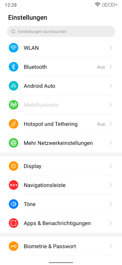 Sreenshot Android System 2