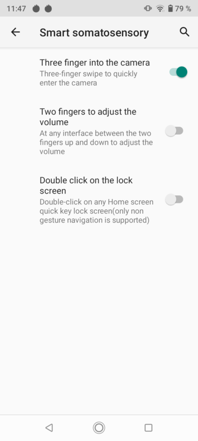 Screenshot Umidigi A11 System 1