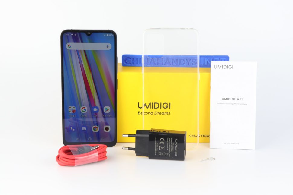 Umidigi A11 Lieferumfang