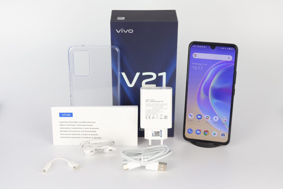 Vivo V21 5G Lieferumfang