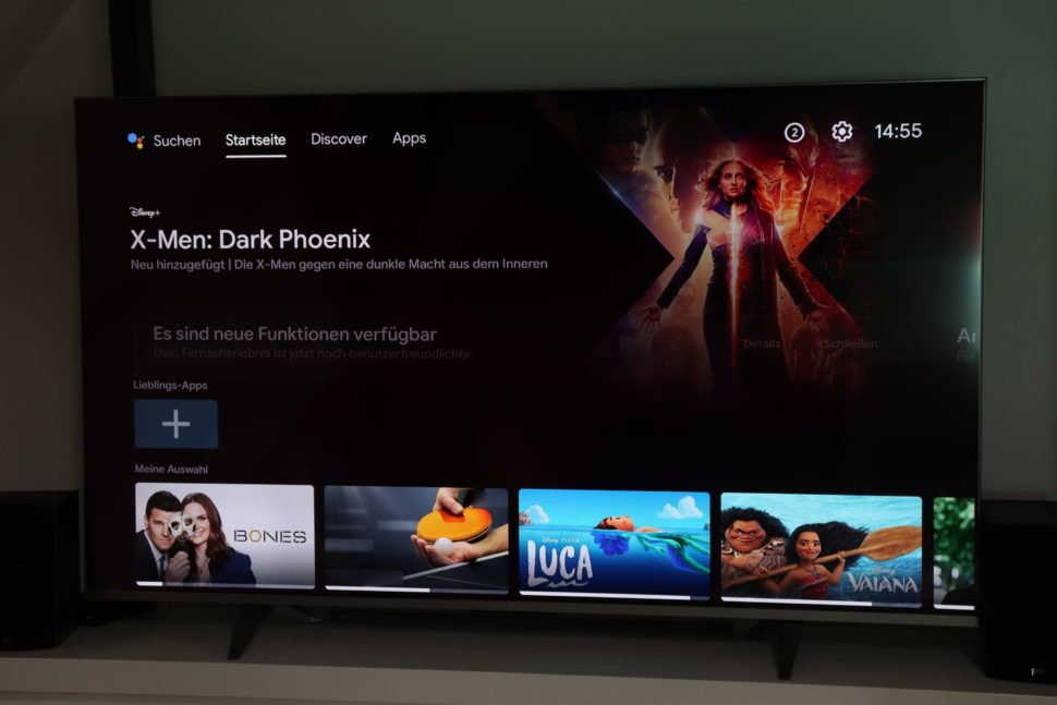 Android TV auf dem Xiaomi Mi TV Q1