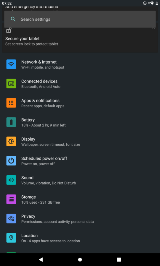 alldocube iplay40pro displaysettings 3