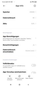 App Berechtigungen 3