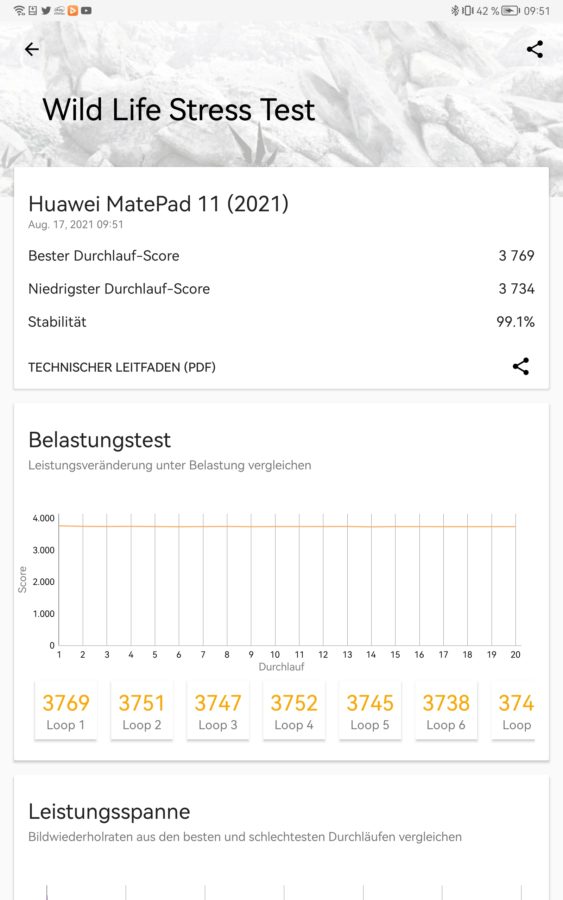 huawei matepad 11 3dmark