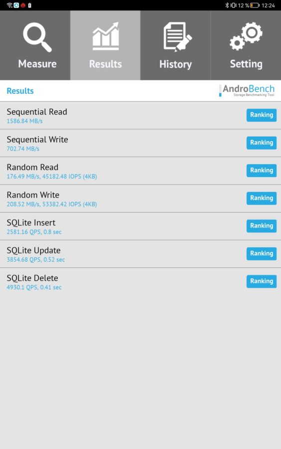 huawei matepad 11 benchmark androbench