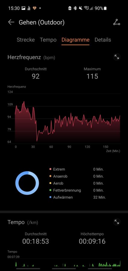 Huawei Watch 3 Pro Gehen 3