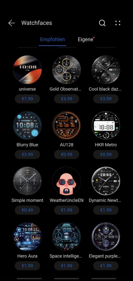 Huawei Watch 3 Pro Watchfaces 1