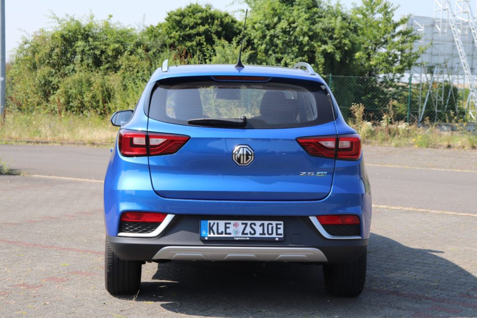 MG ZS EV hinten