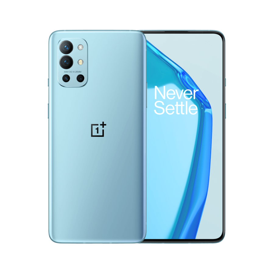 OnePlus 9R Titelbild Blau