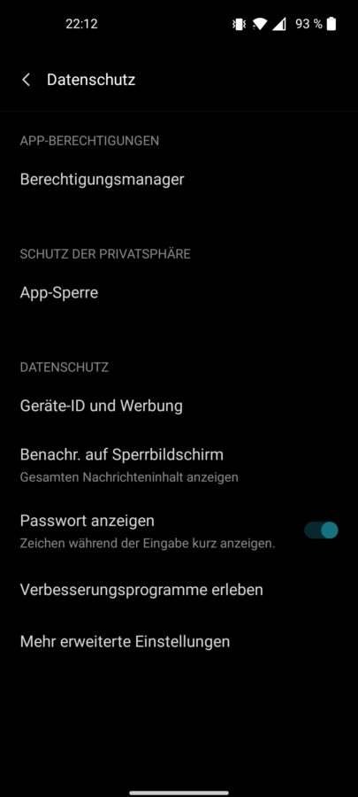 OnePlus Nord 2 Test Screenshot System 9