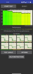 OnePlus Nord 2 Test Screenshot Throtteling