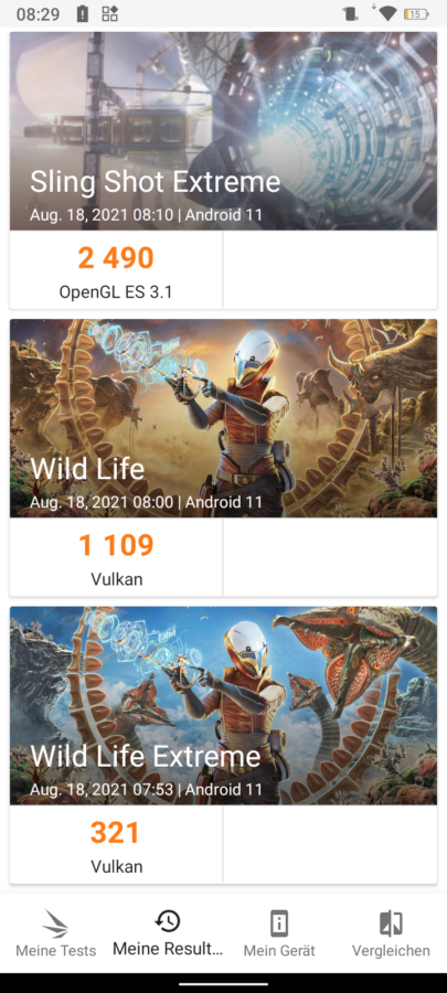 oukitel wp15 3dmark