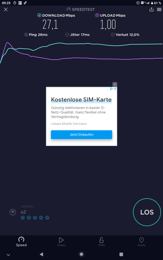 Teclast m40 pro speedtest