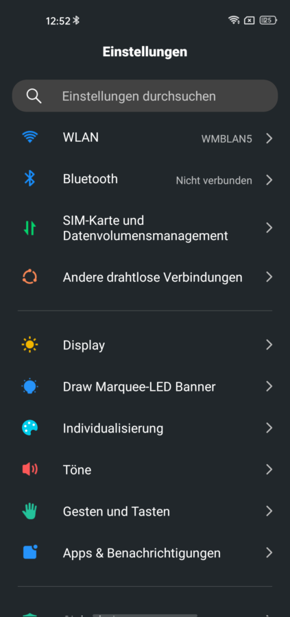 blackview bl5000 settings