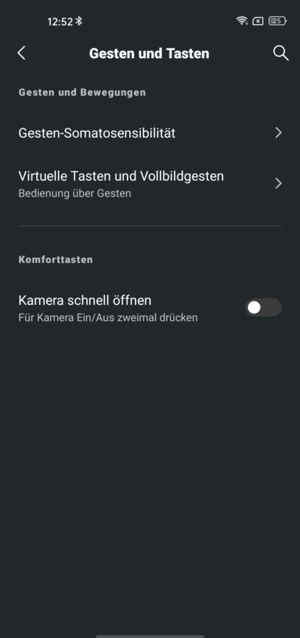 blackview bl5000 settings gesten