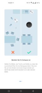 Dreame D9 Max Test Screenshot Anleitung