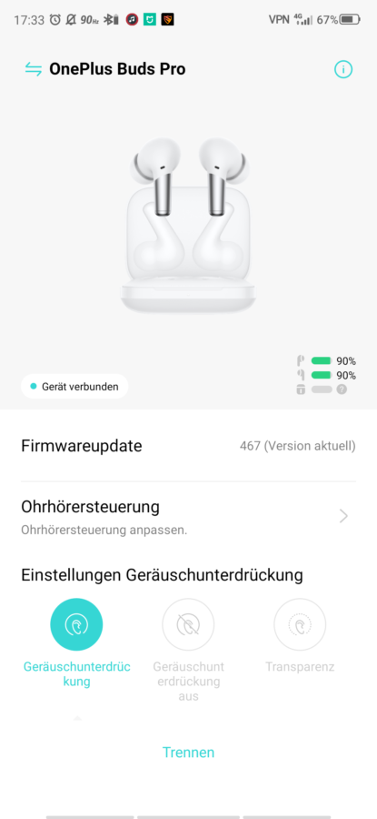 OnePlus Buds Pro Test Normal App 6