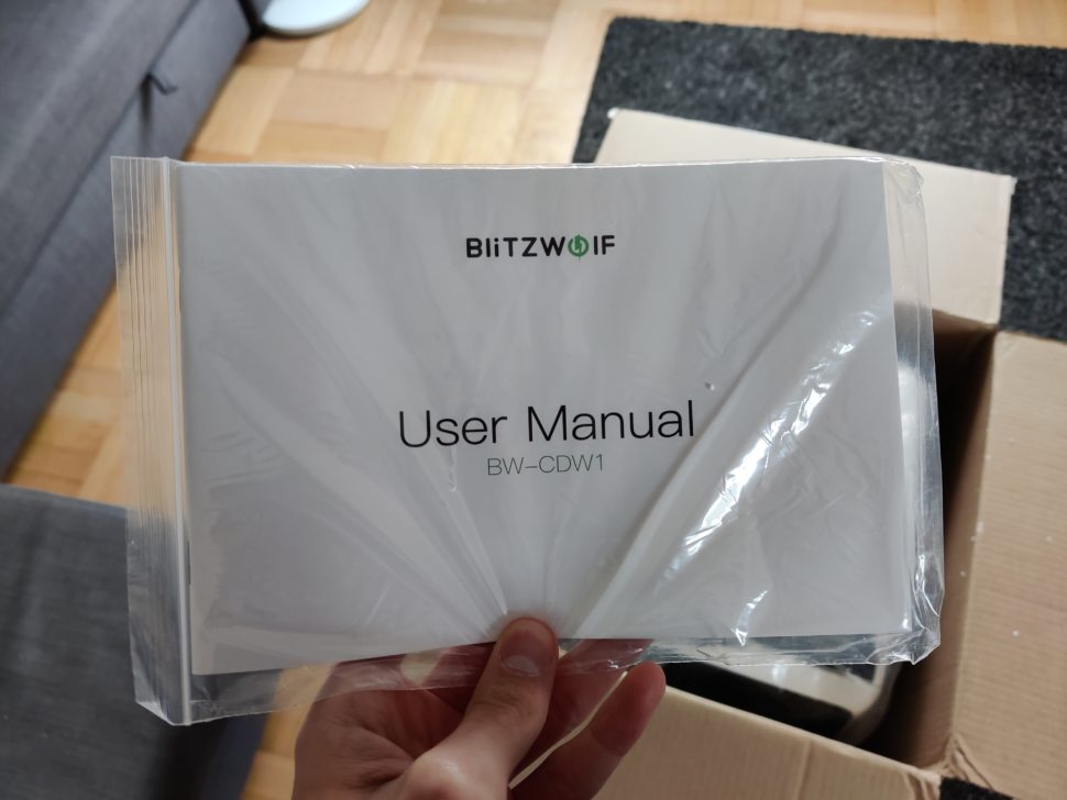 BlitzWolf BW CDW1 Unboxing 6