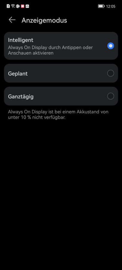 huawei p50 pro darkmode aod 2