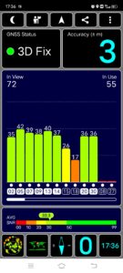 GPS WLAN Geschwindigkeit Genauigkeit 1