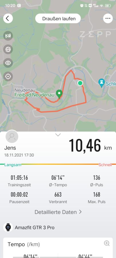 Amazfit GTR 3 Pro Zepp 12