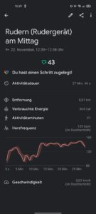 Fossil Gen 6 Test Rudern 1