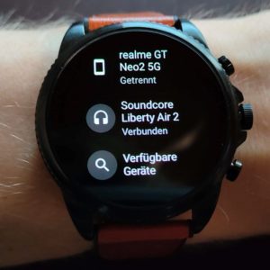 Fossil Gen 6 Test Spotify offline 1