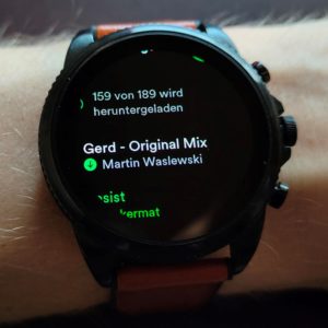 Fossil Gen 6 Test Spotify offline 4