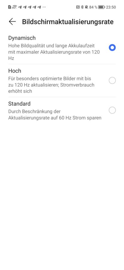 Honor 50 Display Settings 4