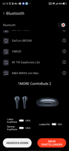 1More ComfoBuds 2 Test App 4