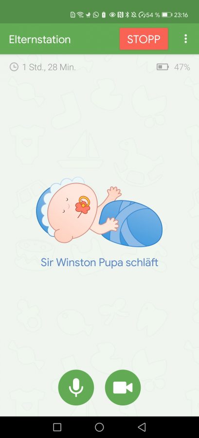 Babyphone Schlafüberwachung 3