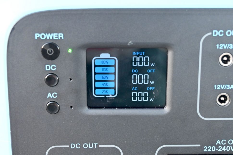 poweroak ac50s test display