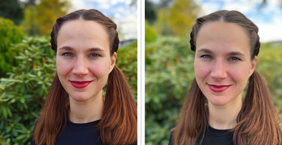 Kameravergleich Vivo X70ProPlus iPhone 13ProMax Portrait 1