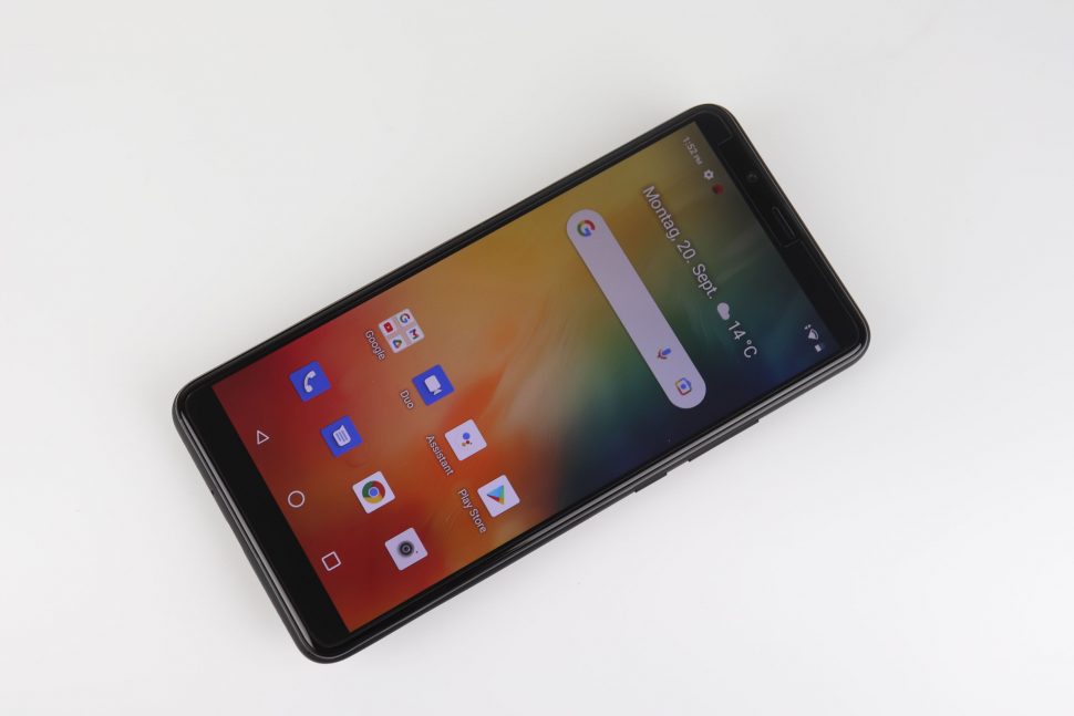 Cubot Note 9 Display Raender 1