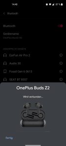 OnePlus Buds Z2 Test Software Screenshot 1