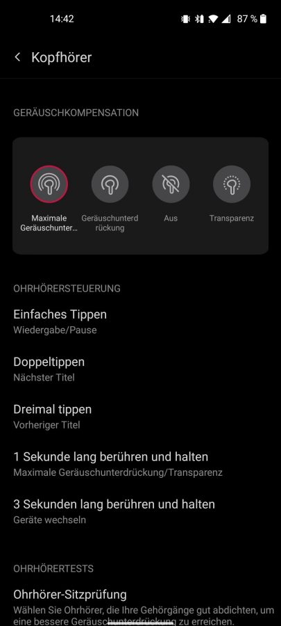 OnePlus Buds Z2 Test Software Screenshot 2