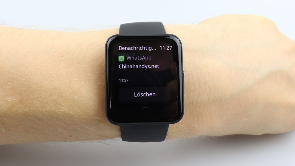 Redmi Watch 2 Lite Test Benachrichtigungen 1