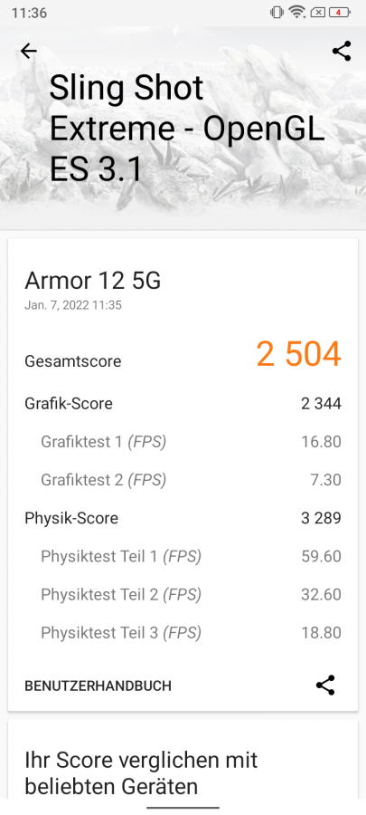 Ulefone Armor125G Benchmarks 2