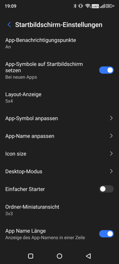 ulefone note 13p launcher settings