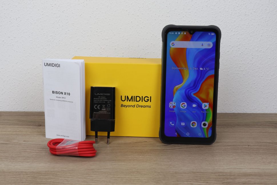 Umidigi Bison X10 Lieferumfang