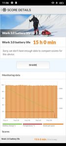 umidigi bison x10 screenshot pcmark batterie 3