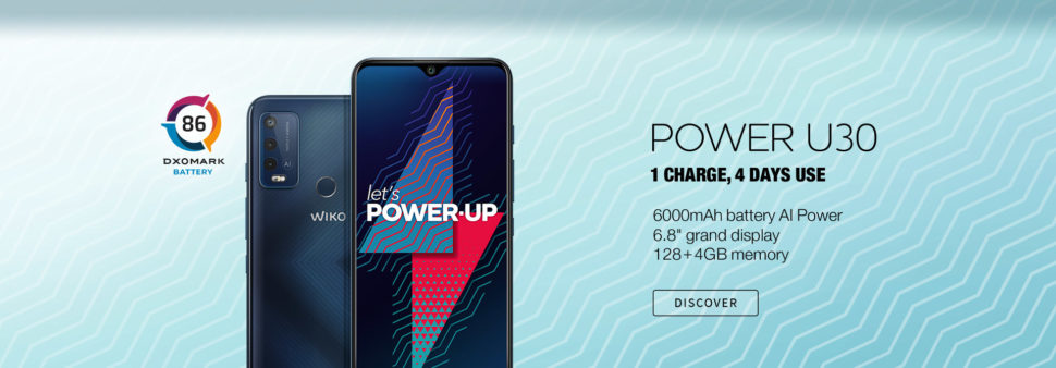 Wiko POWER U30 Banner