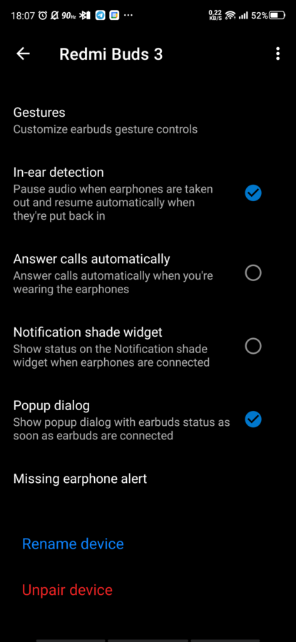 Xiaomi Redmi Buds 3 App 4