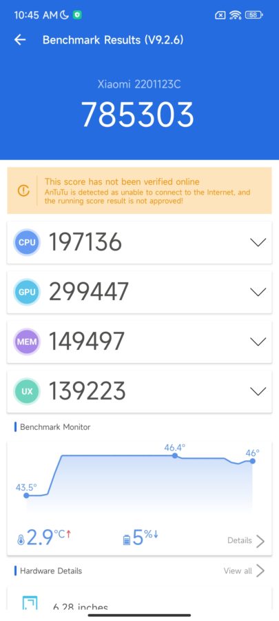 Antutu Benchmark Xiaomi 12 3