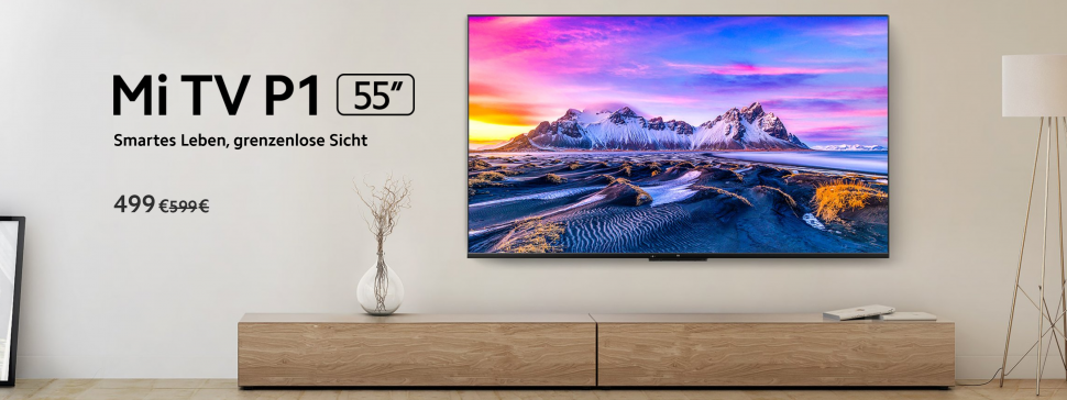 Xiaomi TV P1 55 Zoll Features