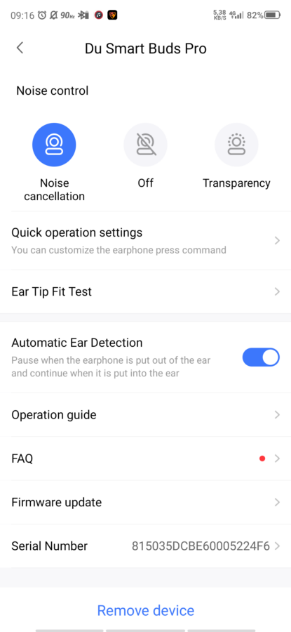 Baidu Xiaodu Du Smart Buds Pro App 5