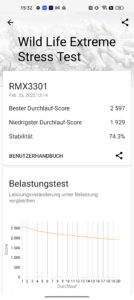 Wildlife und Throttle Test Realme GT 2 Pro 1